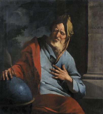 Giuseppe Antonio Petrini Weeping Heraclitus oil painting image